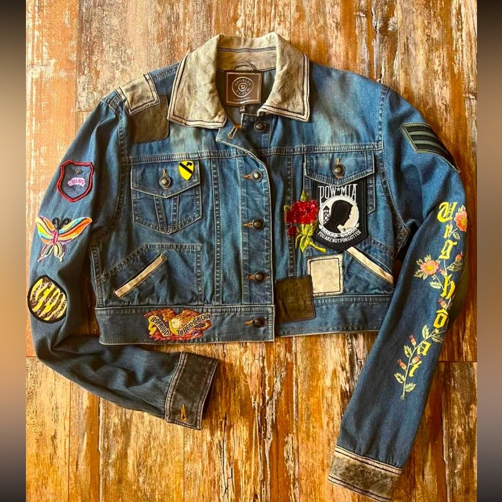 Double D Ranch Jean Jacket - XS - like new 😍
